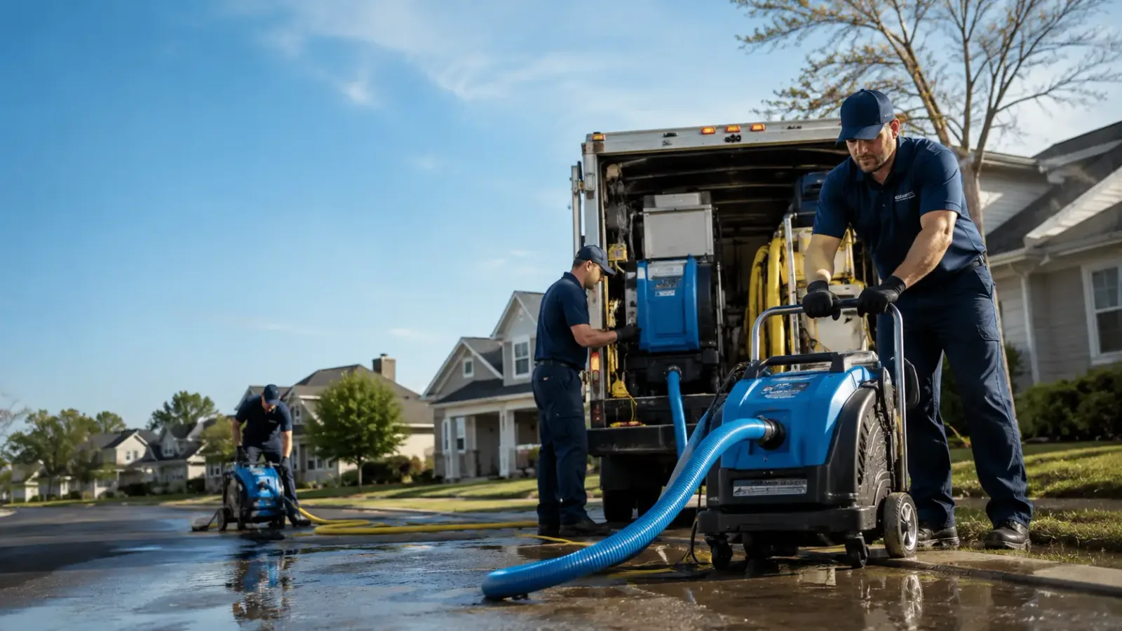 Flood Damage Cleanup in Pinon, AZ